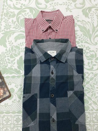 Lote de dos camisas caballero 
