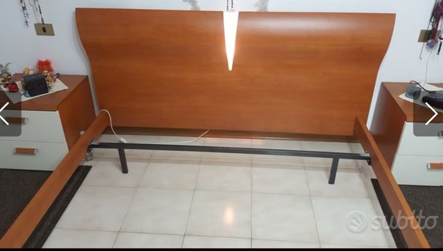 Struttura letto matrimoniale