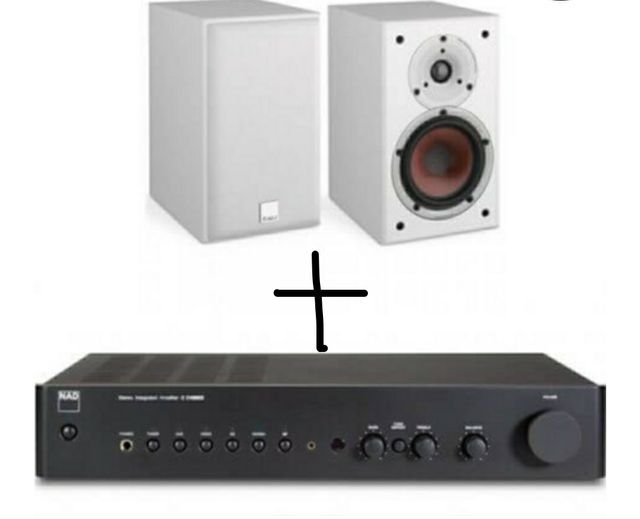 amplificador nad316BEE v2+ altavoces Dalí spektor2