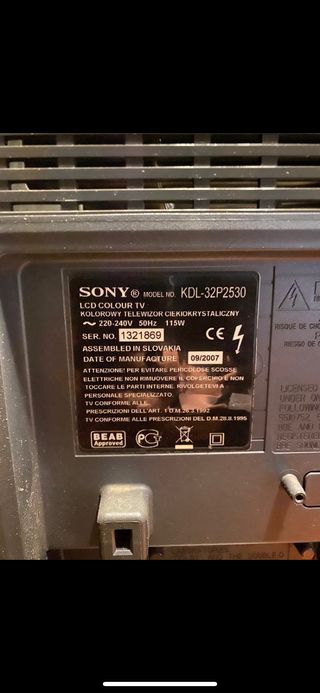Tv lcd 32 Sony Bravia