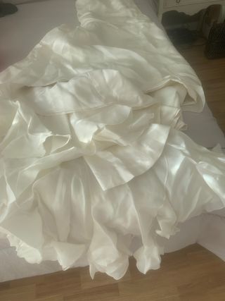 Vestido novia Rosa Clará 