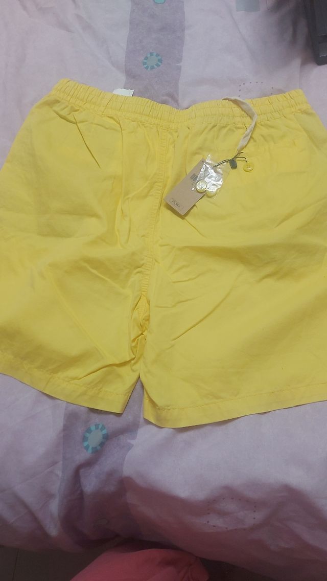 Falda midi estampada rosa