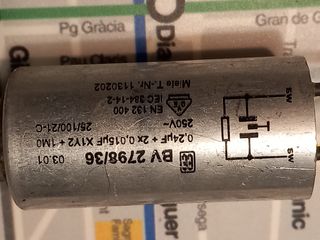 2 condensadores lavavajillas miele 