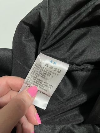 Conjunto top y falda fiesta de Sonia Peña