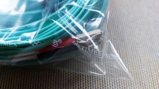 Diez cables de fibra 10 Gb LC/LC OM3 LSZH de 3 m.