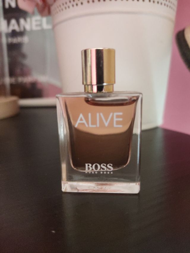 Miniatura de perfumes Alive de Hugo Boss