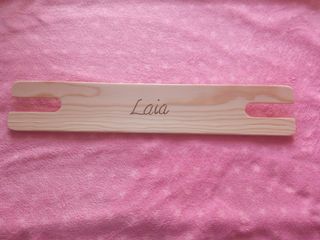 Reposapiés madera para trona ikea