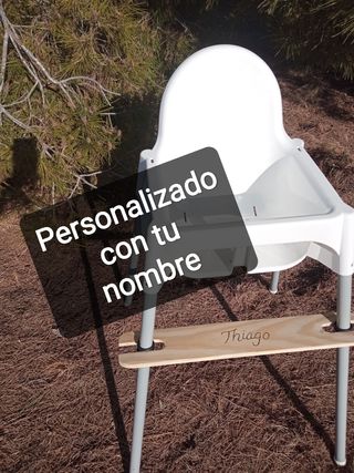 Reposapiés madera para trona ikea