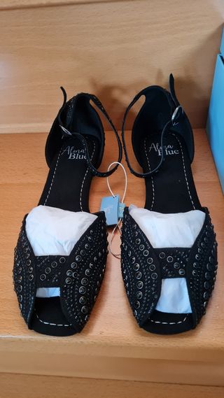 Alma En Pena Outlet Sandalias De Tacón Alma En Pena Con Diseño De