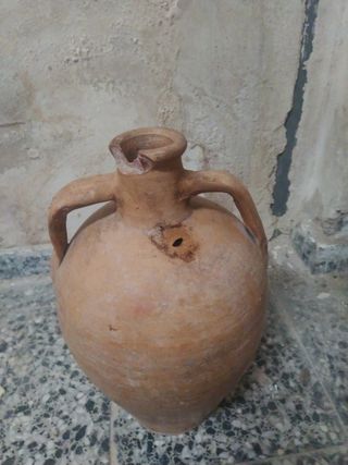 cántaro muy antiguo,barro,ceramica