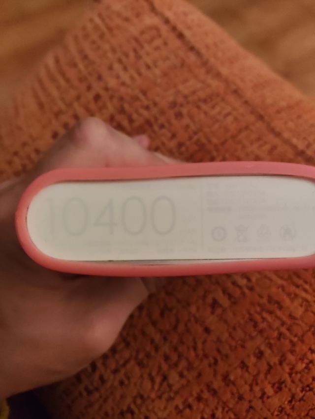 Batería portatil xiaomi rosa