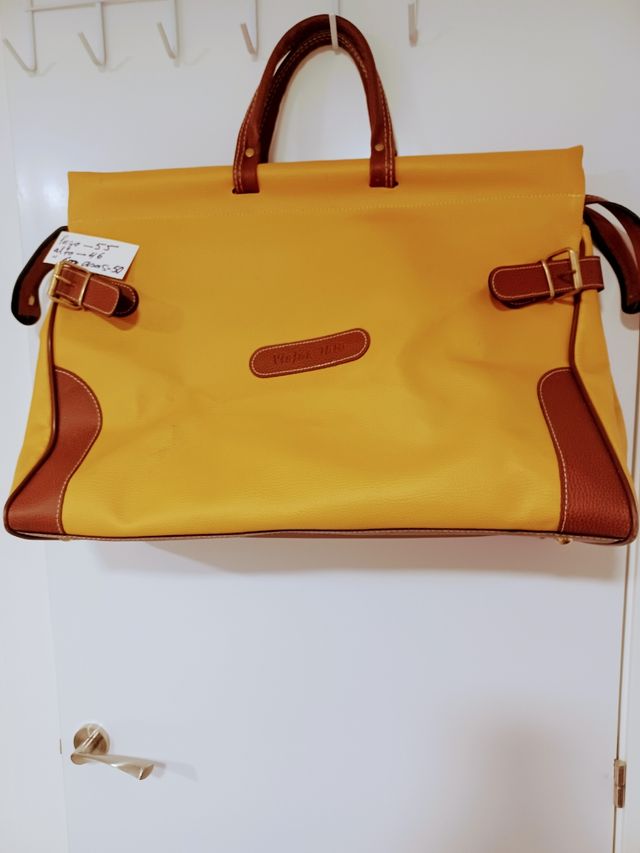 OCASIÓN, Bolso Viaje Vintage PIEL