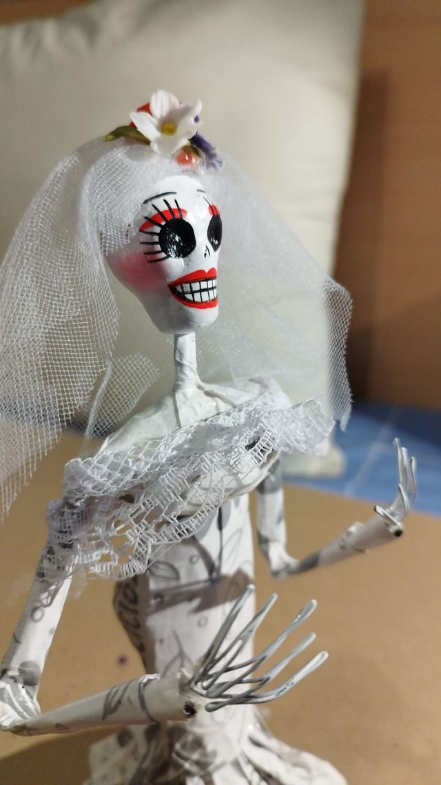 Catrina. Katrina Halloween Blanca Novia 25