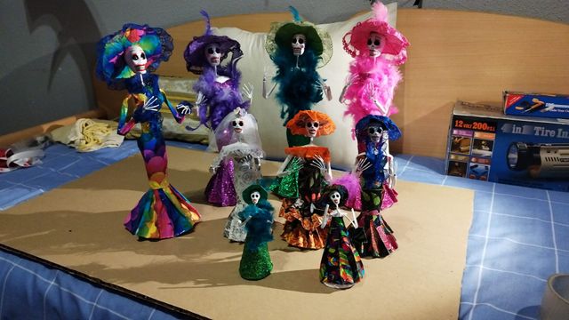 Catrina. Katrina Halloween Blanca Novia 25