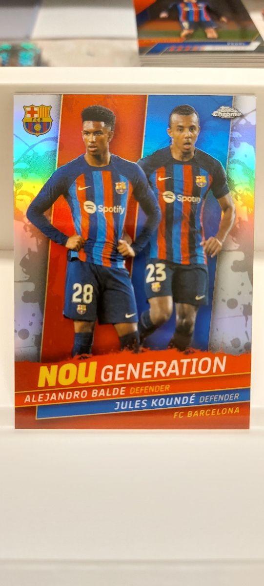 Elige tu "Nou Generation" Topps Chrome FCB