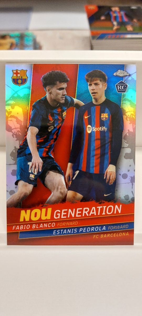 Elige tu "Nou Generation" Topps Chrome FCB
