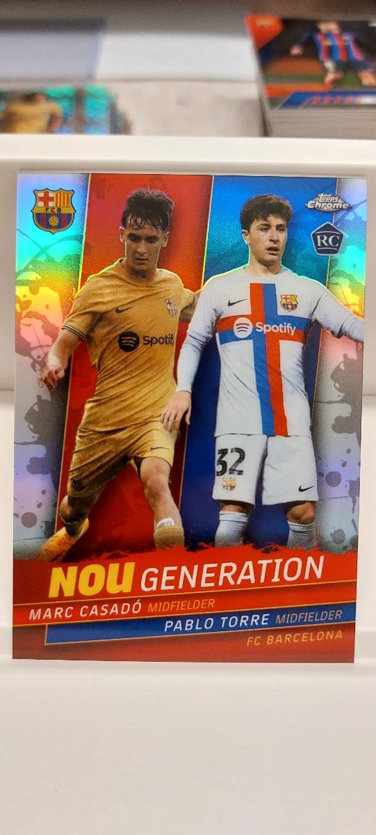Elige tu "Nou Generation" Topps Chrome FCB