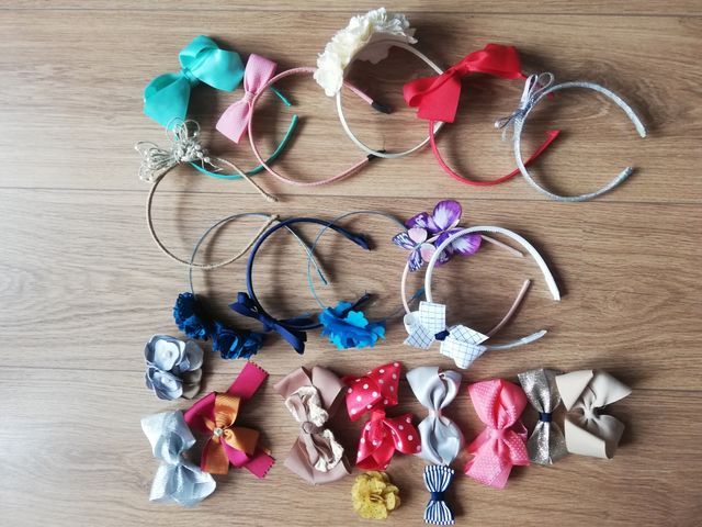 Lote diademas y tocados