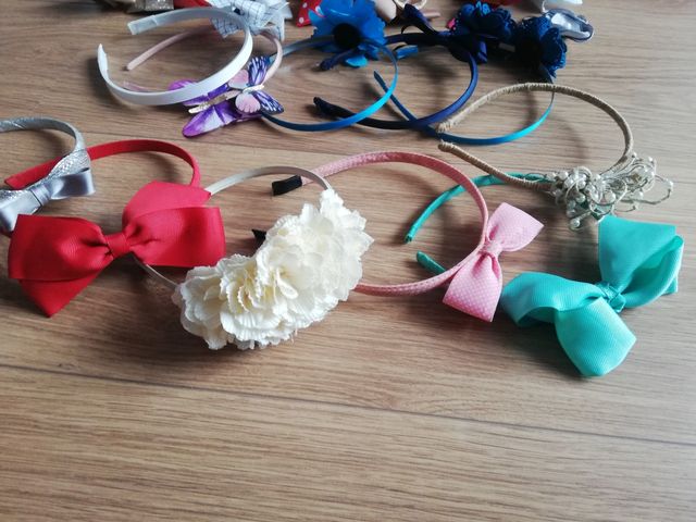 Lote diademas y tocados