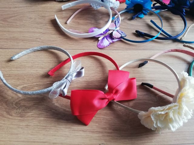 Lote diademas y tocados