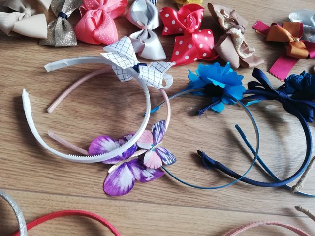 Lote diademas y tocados