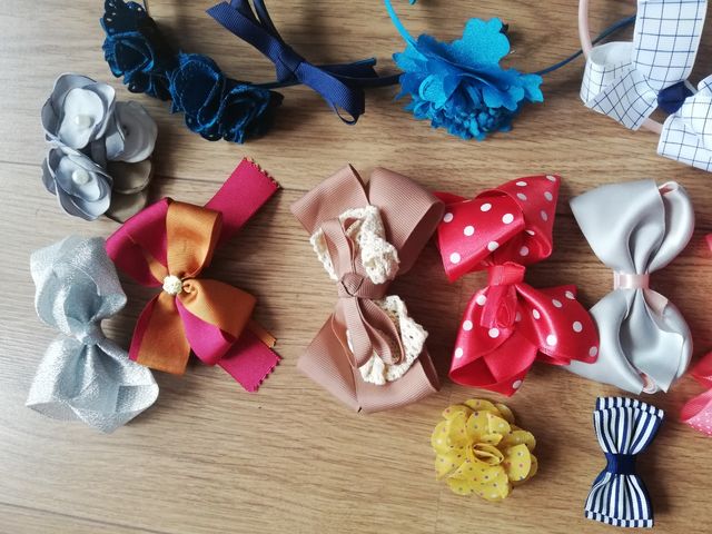 Lote diademas y tocados