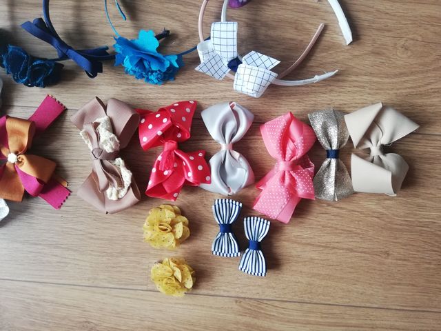 Lote diademas y tocados