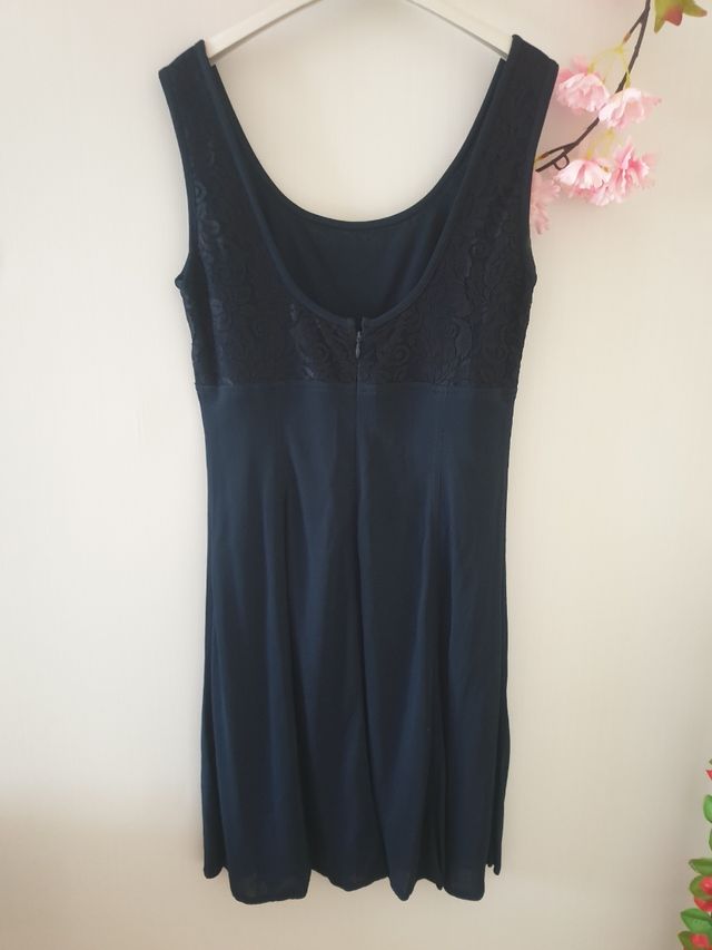 Vestito elegante blu . Tg. 46