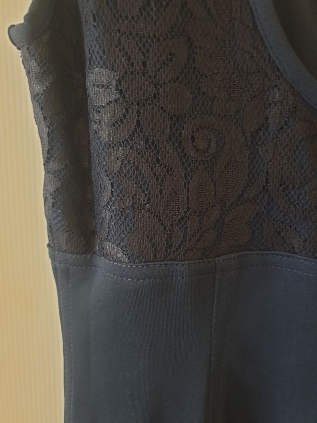 Vestito elegante blu . Tg. 46