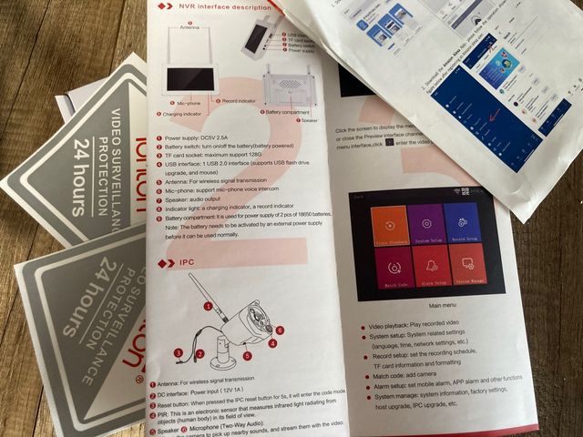 Kit Cámaras vídeo vigilancia 