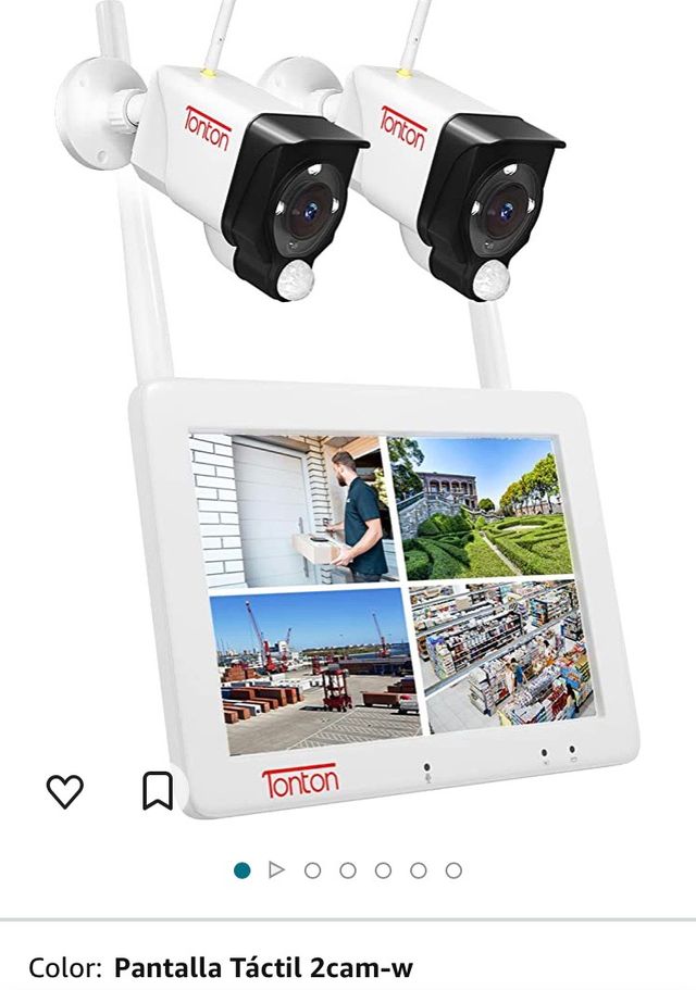 Kit Cámaras vídeo vigilancia 