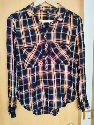 Camisa Stradivarius manga larga