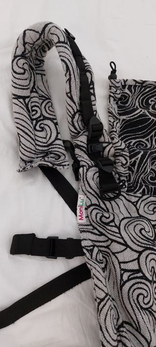 Mochila porteo ergonómica recién nacido Monilu uni