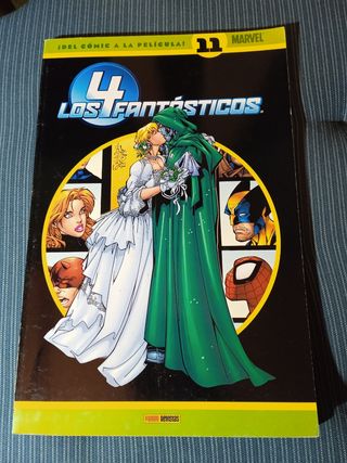 PACK COLECCIONABLE LOS 4 FANTASTICOS PANINI