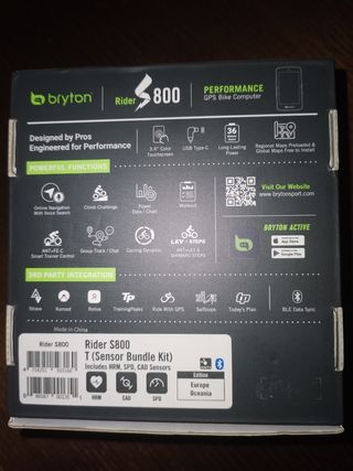 Ciclocompiuter BRYTON S800 T