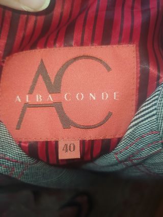GABARDINA/ABRIGO MARCA ALBA CONDE