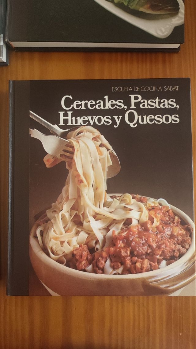 Colección 7 libros de cocina."Escuela de cocina"