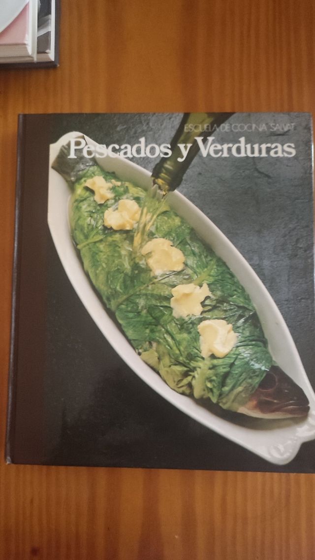 Colección 7 libros de cocina."Escuela de cocina"