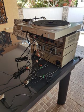 Cassette + Radio + Ecualizador + Tocadiscos