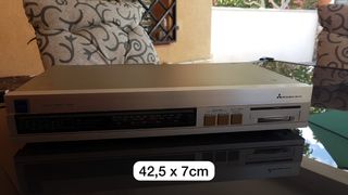 Cassette + Radio + Ecualizador + Tocadiscos