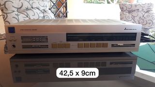 Cassette + Radio + Ecualizador + Tocadiscos