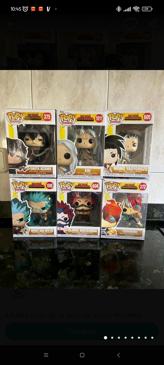 Funko Pops My Hero Academia