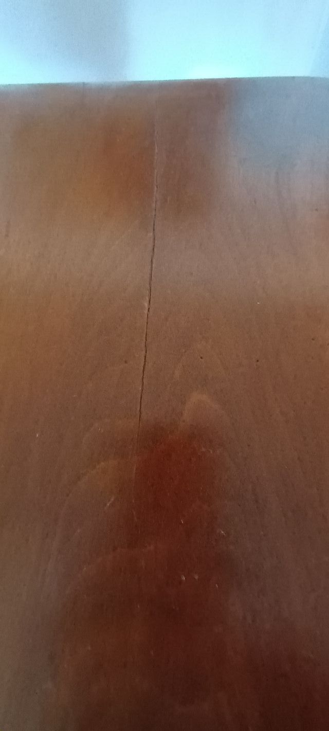 Tavolo antico rettangolare in noce primi del '900