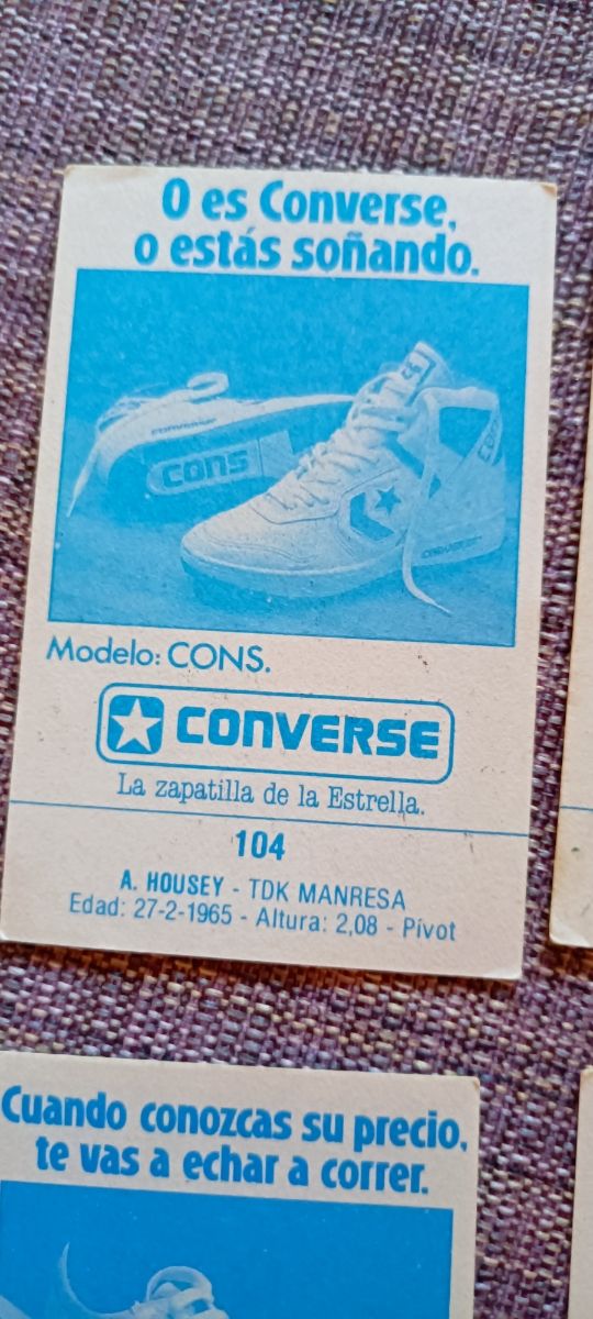 cromos antiguos de baloncesto