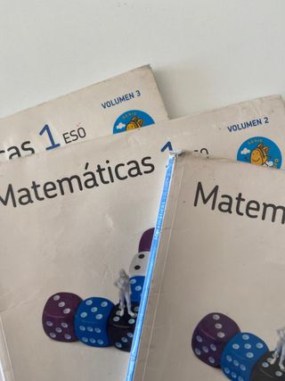 Libros Matemáticas 1ESO Santillana