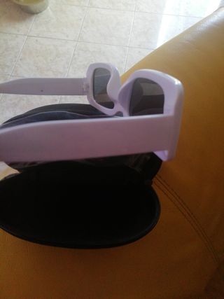 Occhiali da sole nuovi unisex bianchi
