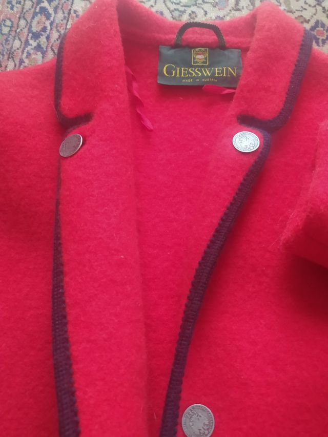 CHAQUETA AUSTRÍACA MARCA GIESSWEIN