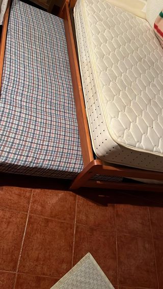 Cama nido 90 con colchones