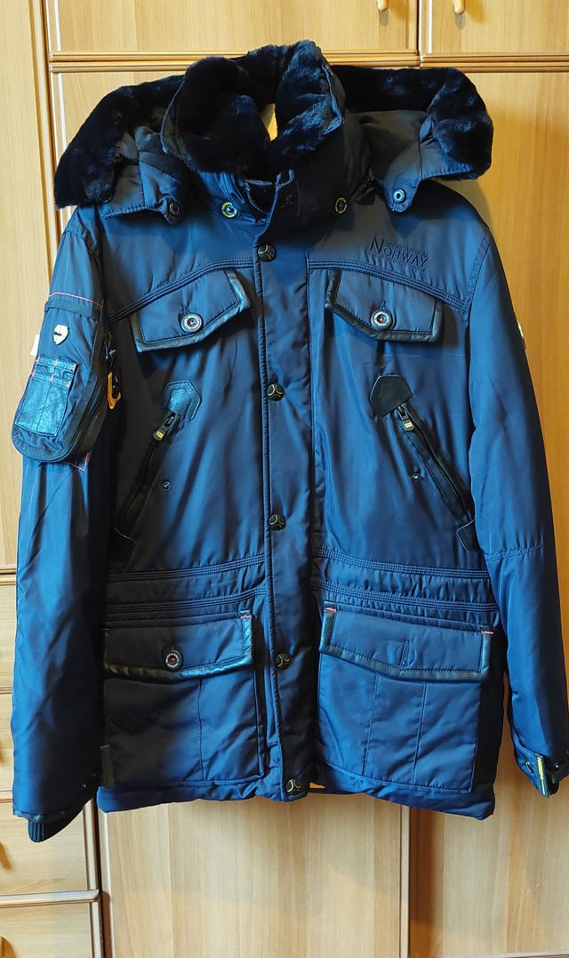 Parka Geographical Norway Acore Navy taglia M