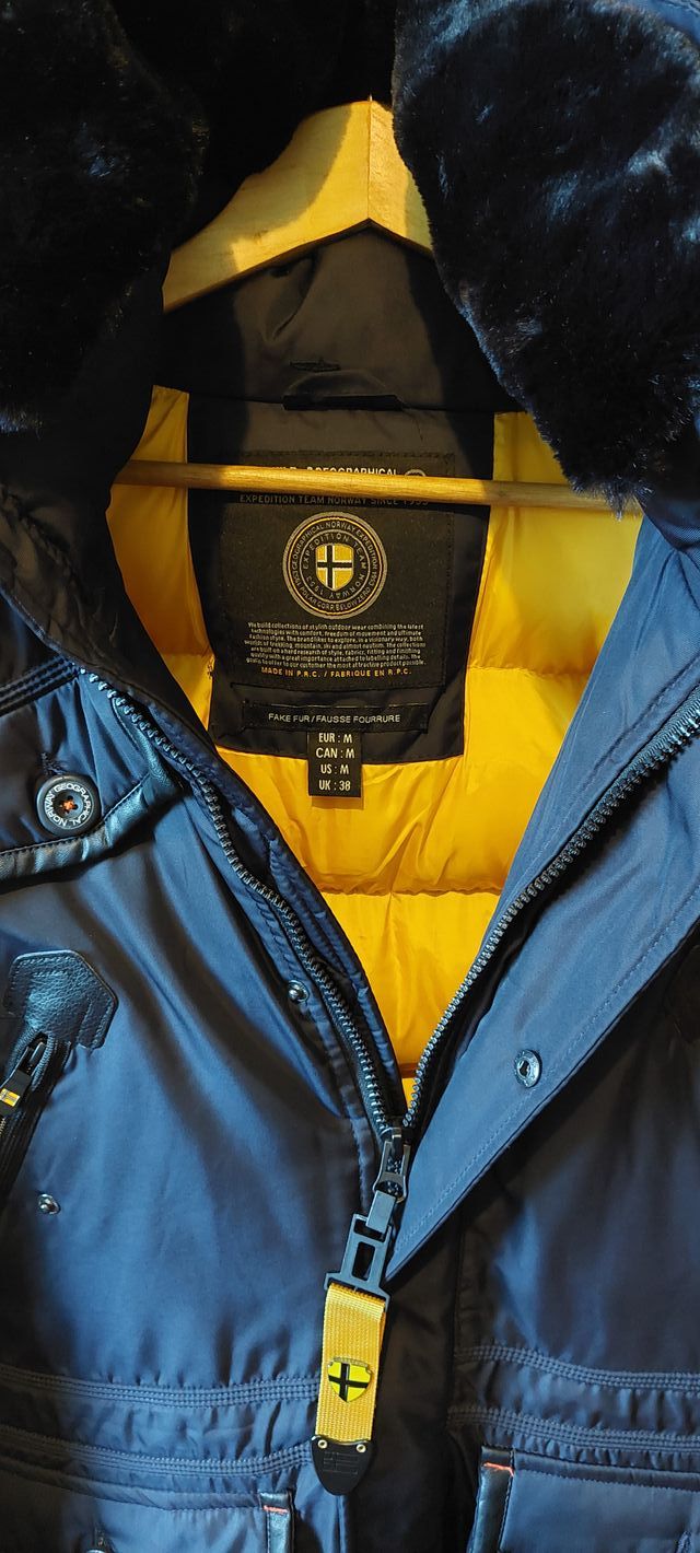 Parka Geographical Norway Acore Navy taglia M